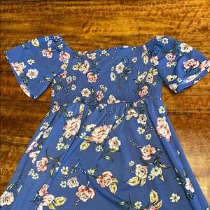 Off the shoulder sun dress